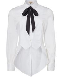 Temperley London - Bow-Detailed Shirt - Lyst