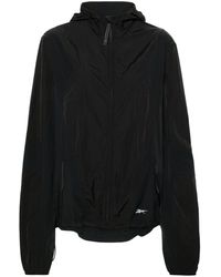 Reebok - Logo-print Hooded Track Jackets - Women's - Polyamide - Lyst