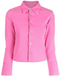 MM6 by Maison Martin Margiela - Slim-Fit Long-Sleeve Shirt - Lyst