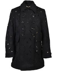 MASU - Heart-Hole Coat - Lyst