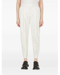 McQueen - Pleated-Detail Trousers - Lyst