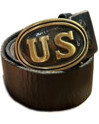Fortela - Buckled Leather Belt - Lyst