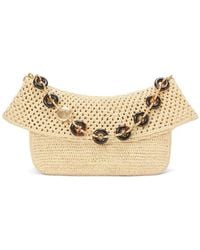 Loewe - Paula's Ibiza Ola Crochet Medium Shoulder Bag - Lyst