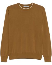 Canali - Contrasting-Trim Sweater - Lyst