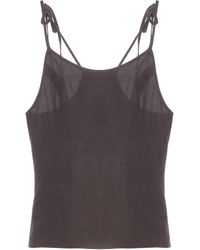 Our Legacy - Voile Cotton Tank Top - Lyst