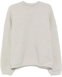 CROQUIS - Loose Cotton Collarless Hoodie - Lyst