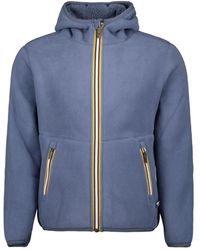 K-Way - Jack Kapuzenjacke Aus Sherpa-Fleece - Lyst