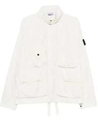 Stone Island - Veste 4100071 En Nylon De Coton - Lyst