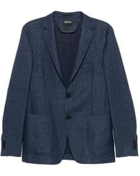 ZEGNA - Two-Button Blazer - Lyst