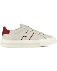 Hogan - Low-Top Sneakers With Silk And Nylon Upper - Lyst