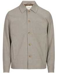 Les Deux - Check-Pattern Jacket - Lyst