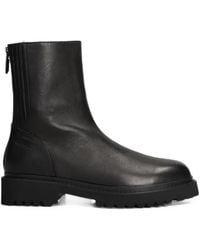 Lola Cruz - Ribbed-Panel Chelsea Boots - Lyst
