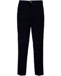 Brunello Cucinelli - Cotton Corduroy Tapered Trousers - Lyst