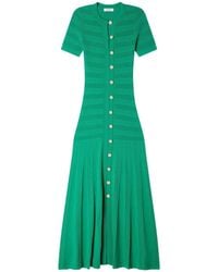 Sandro - Midi Knitted Dress - Lyst
