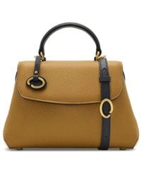 Oscar de la Renta - Handtasche Mit Logo-Print - Lyst