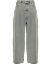 Acne Studios - Jeans Met Wijde Pijpen - Lyst