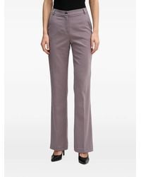 Sisley - Pressed-Crease Tailored Trousers - Lyst