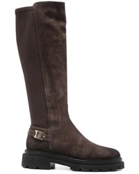 Santoni - Suede Boots - Lyst
