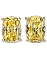 Anabela Chan - 18kt Yellow Gold Vermeil Wing Diamond Earrings - Lyst