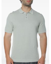 DRYKORN - Triton Textured-Knit Polo Shirt - Lyst