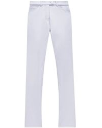 Courreges - Straight-Leg Vinyl Trousers - Lyst
