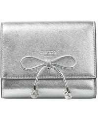 Jimmy Choo - Marinda Bow-Detail Wallet - Lyst