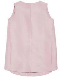 Balenciaga - Sleeveless Curved-Hem Mini Dress - Lyst