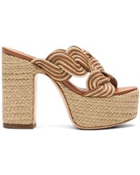 Casadei - Thaiti Platform Pumps - Lyst
