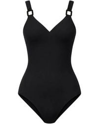 Seafolly - Ring V-Neck One Piece - Lyst