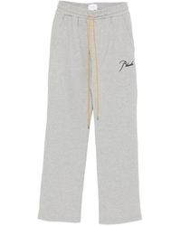 Rhude - Signature Drawstring Trousers - Lyst