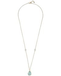 Mateo - Diamond And Topaz Necklace - Lyst
