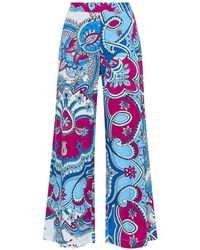 Maliparmi - Paisley Straight Trousers - Lyst