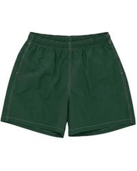 Fortela - Doyle Contrast-Stitch Swim Shorts - Lyst