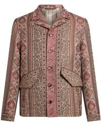 Etro - Hemdjacke mit Print - Lyst