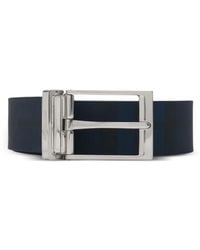 Burberry - Reversible Check-Pattern Belt - Lyst