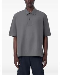 Margaret Howell - Boxy-Fit Cotton-Poplin Polo Shirt - Lyst