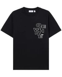 Off-White c/o Virgil Abloh - Outline T-Shirt - Lyst