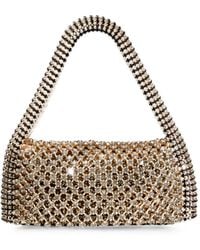 Benedetta Bruzziches - Crystal-Embellished Rachele Grande Shoulder Bag - Lyst