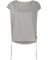 Woolrich Chemise en popeline à rayures - Blanc