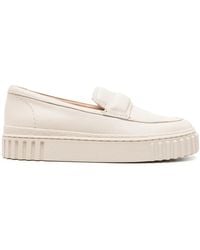 Clarks - Mayhill Cove Leather Loafers - Lyst