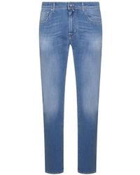 Jacob Cohen - Stitched Jeans - Lyst