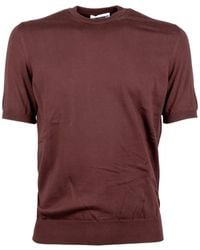 Alpha Studio - T-Shirt Met Korte Mouwen - Lyst