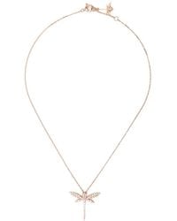 Anapsara - Libellen-Halskette Mit Diamanten - Lyst