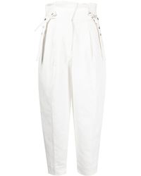 3.1 Phillip Lim - Cropped Paperbag Trousers - Lyst