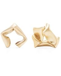 Completedworks - Folded, Then Crumpled Earrings - Lyst