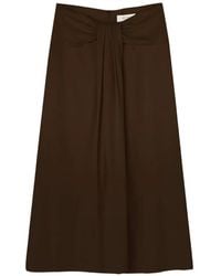 RETORI - Draped Midi Skirt - Lyst