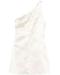 Sandro - Sirene One-Shoulder Ruched Mini Dress - Lyst