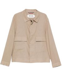 NEW YORK RESIDENT - Flap-Pocket Button-Up Shirt Jacket - Lyst