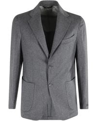 Briglia 1949 - Patch Pocket Two-Button Blazer - Lyst