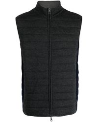 N.Peal Cashmere - Zip-up Padded Gilet - Lyst